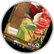 inAtouch, Dynamic restaurant menu Mobile application